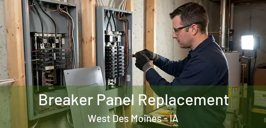 Breaker Panel Replacement West Des Moines - IA