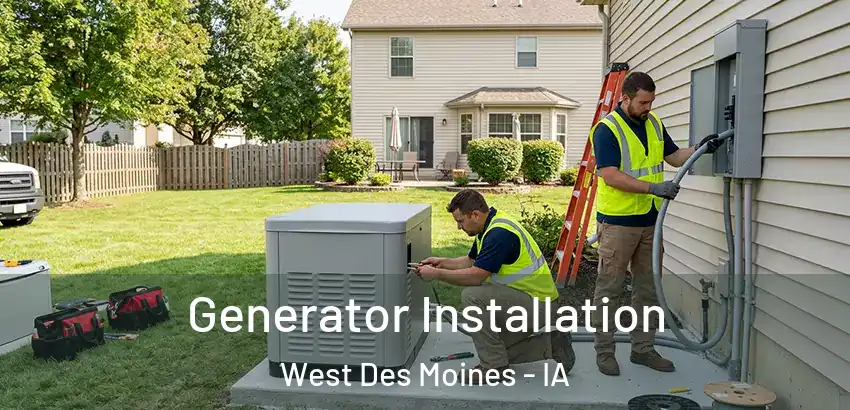  Generator Installation West Des Moines - IA