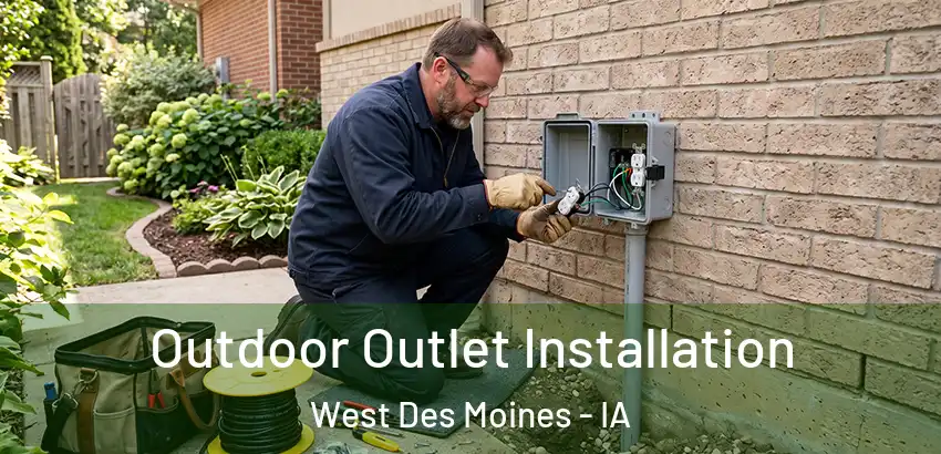  Outdoor Outlet Installation West Des Moines - IA