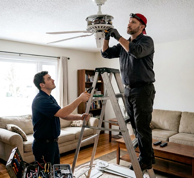 Professional Ceiling Fan Repair: Your Local Fan Specialist in West Des Moines, IA