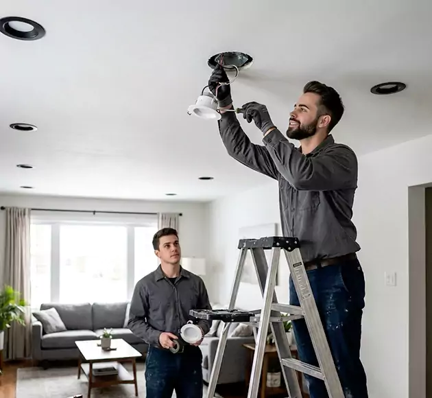 Professional Recessed Lighting Installation: Your Local Lighting Team in West Des Moines, IA